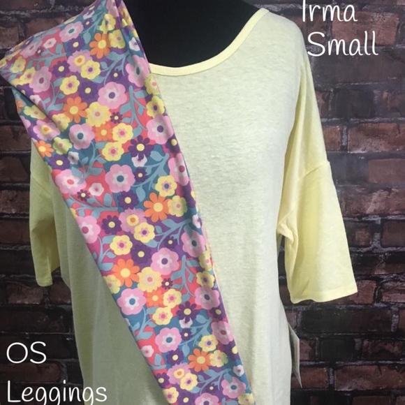 LuLaRoe Other - LULAROE OUTFIT   - SMALL IRMA /OS LEGGINGS